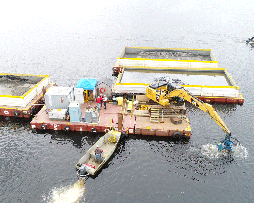 New Bedford Lower Harbor Remediation Dredging Cashman Dredging