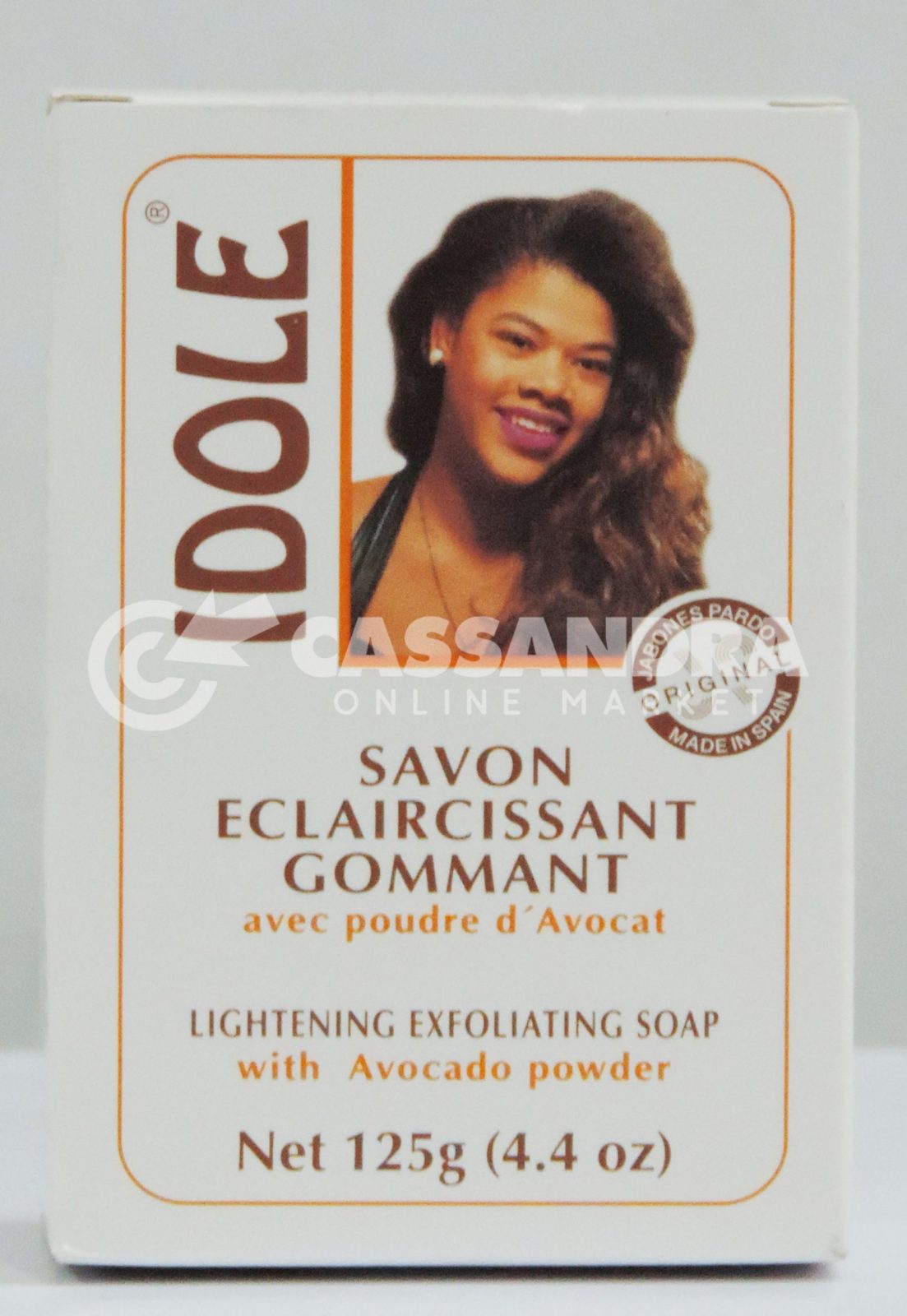 Idole Lightening Exfoliating Soap with Avocado Powder 4.4 oz
