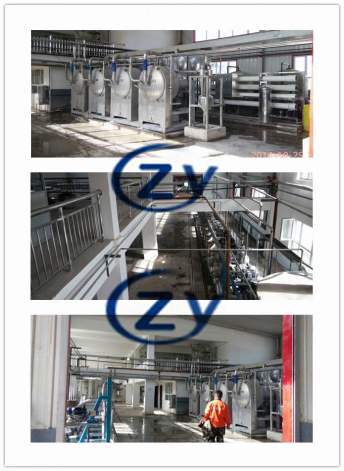 30t / H Fresh Potato Starch Machine / Rotary Washing Machinery Carbon Steel