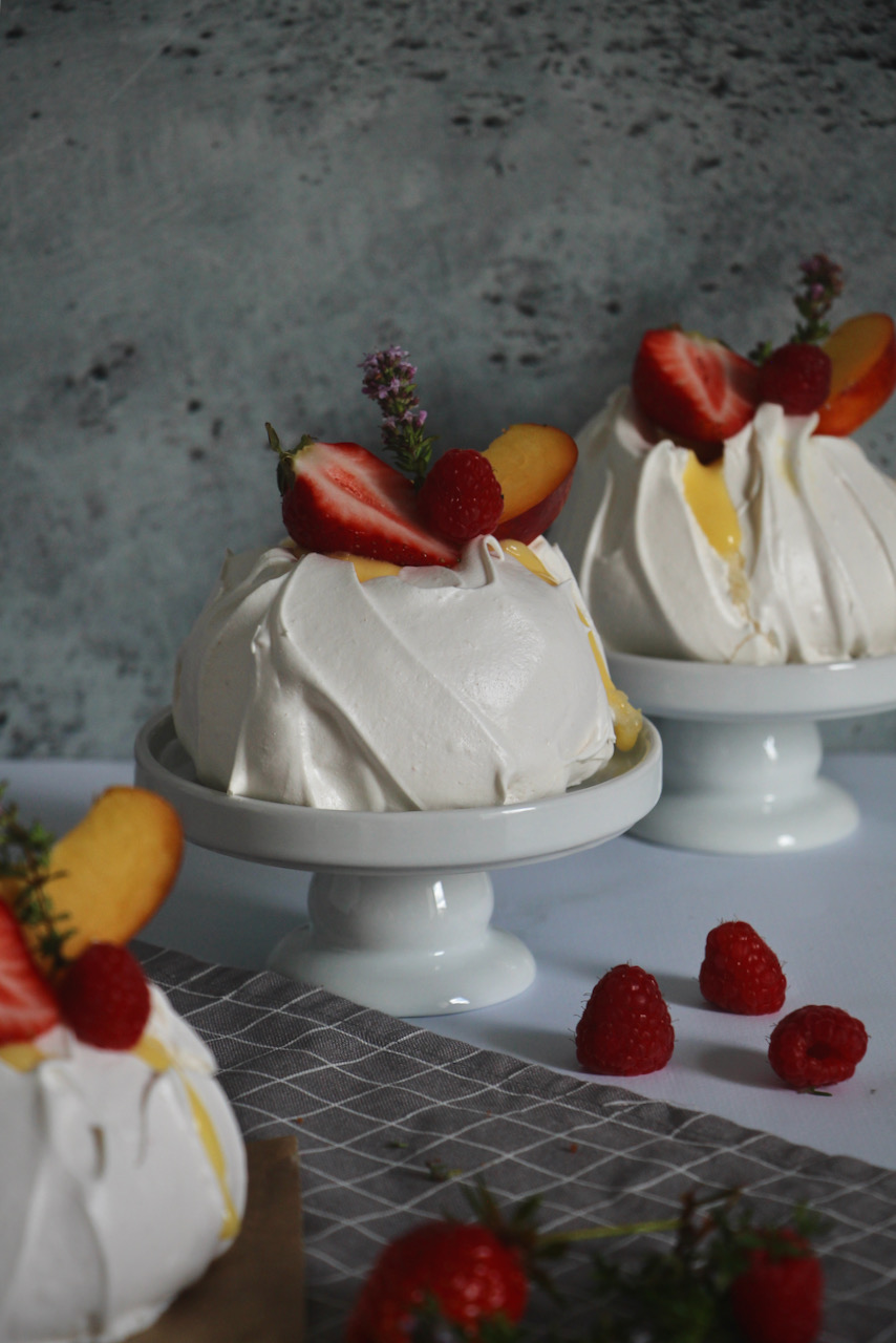 Pavlova à la Crème de Citron Casserole & Chocolat