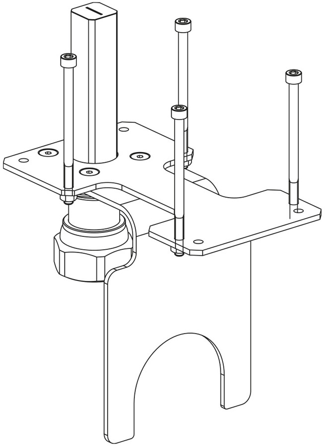 Valve/actuator adapters, POLYHEDRA, CLASSIC and GO GREEN lines Castel