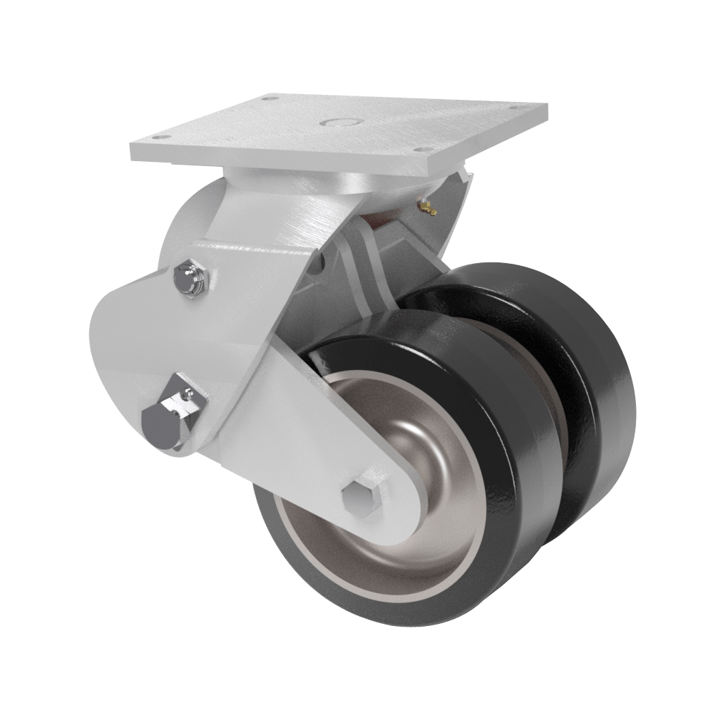 MS SpringLoaded Casters Caster Concepts Aluminum Cast