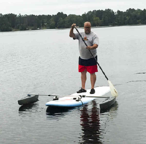 CastleCraft SUP Stabilizers Outriggers for Paddle Boards