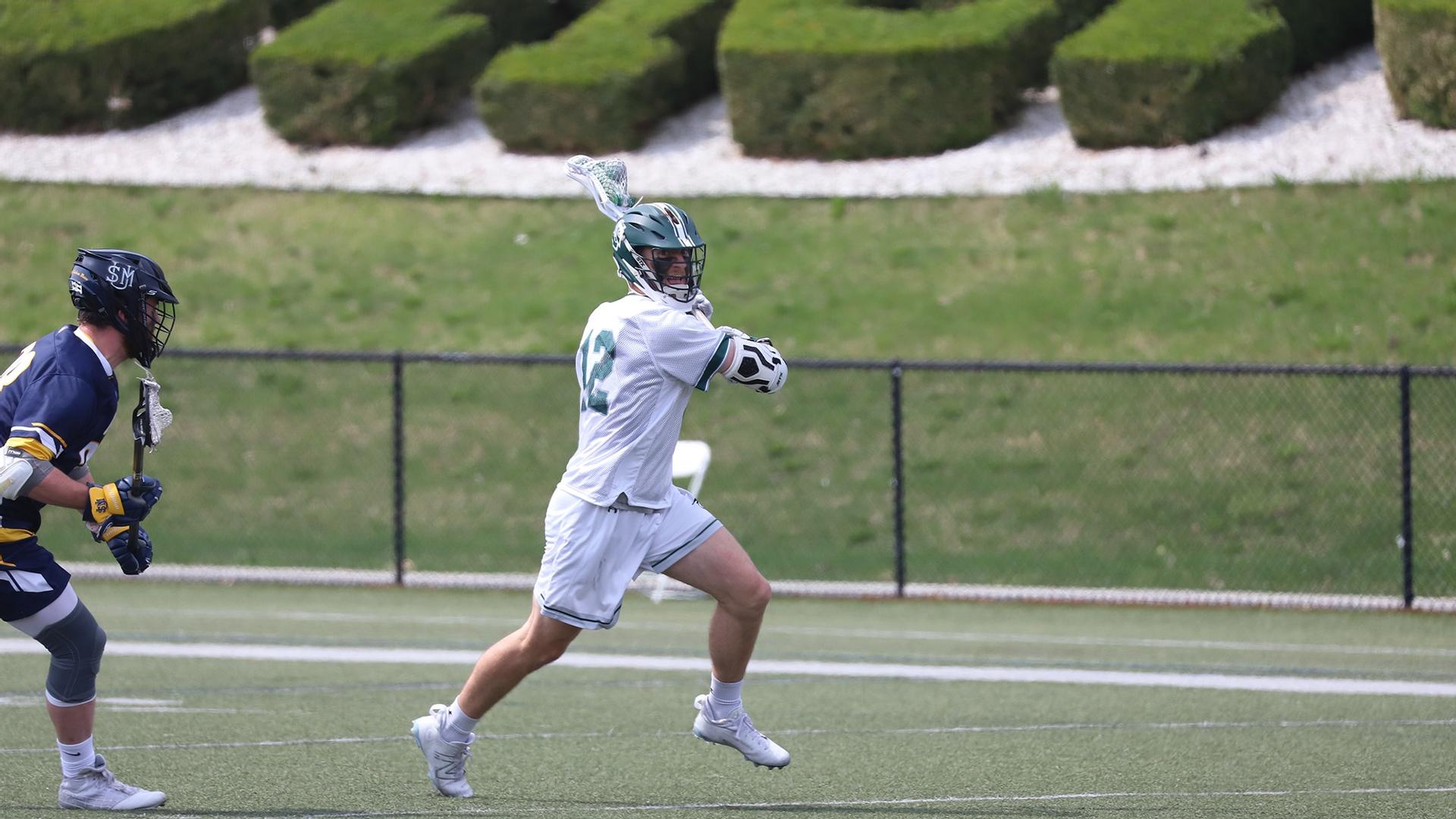 Men’s lacrosse team wraps up home games Castleton Spartan