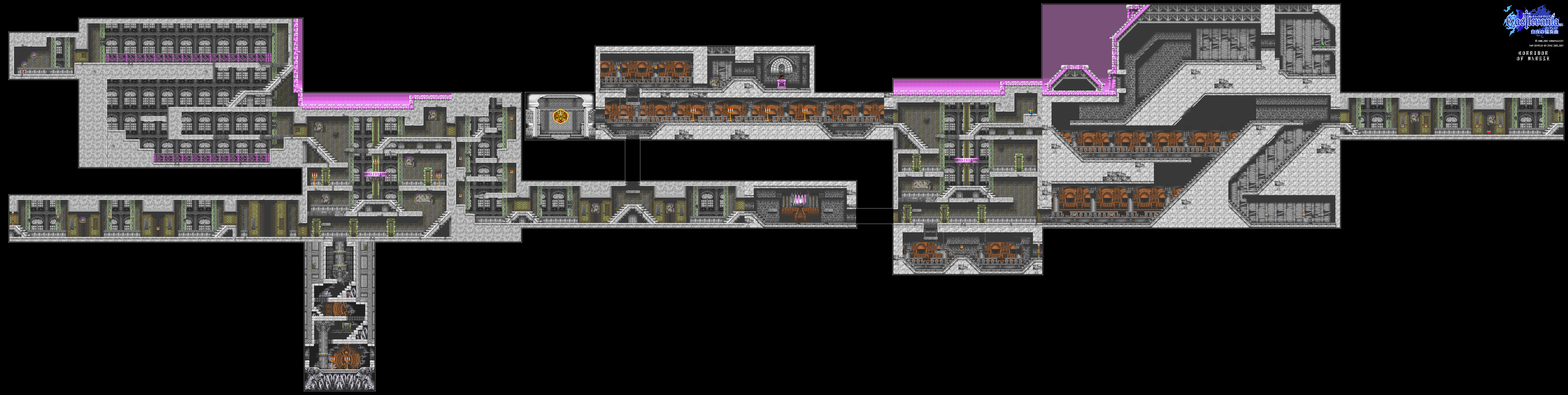 Castlevania Harmony of Dissonance Maps Castlevania