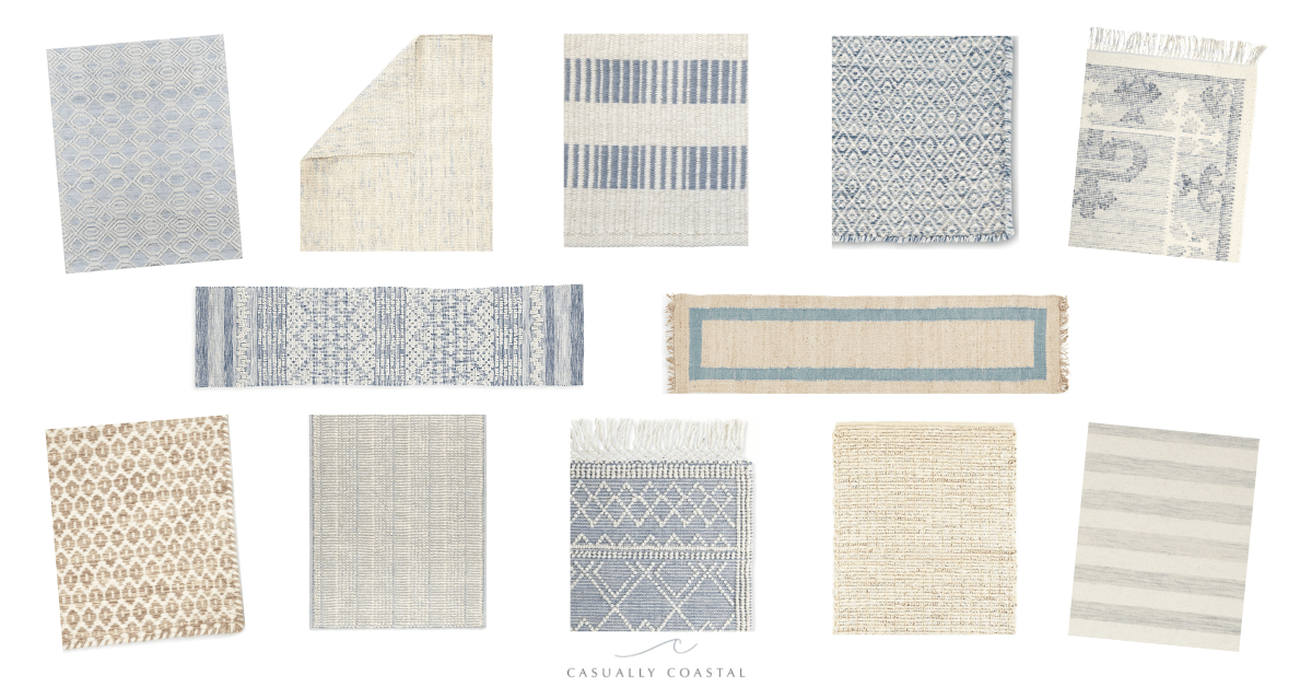 The Very Best Coastal Rugs Casually Coastal