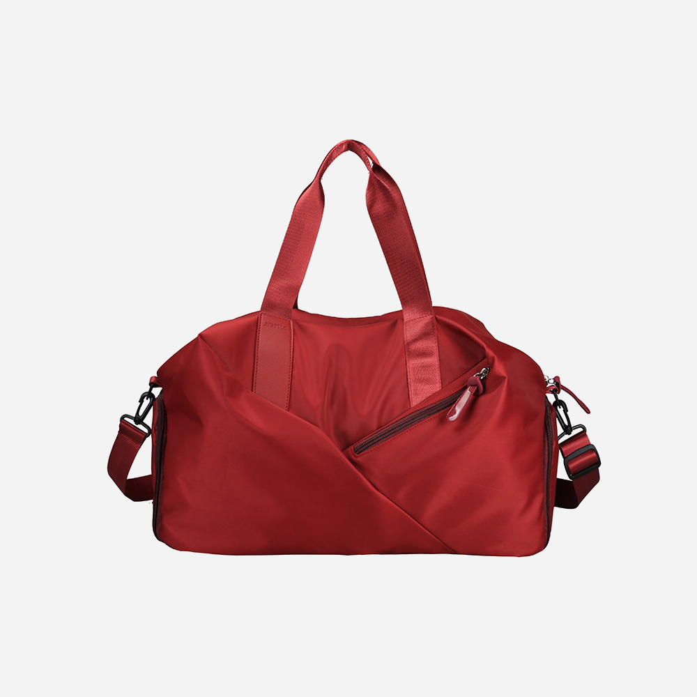 Personalize Waterproof Gym Bag Red CasualSelect