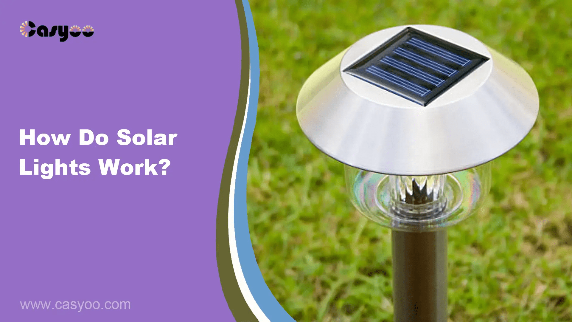 How Do Solar Lights Work? Casyoo