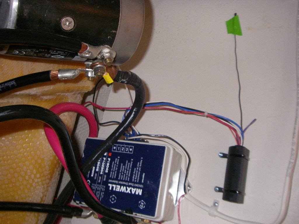 Anchor windlass remote control Catalina 36/375 International Association