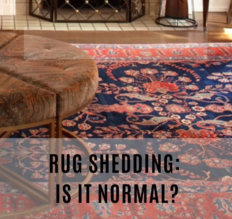 Rug Shedding Is It Normal? Catalina Rug