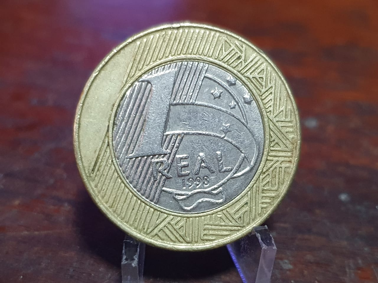 Moeda de 1 Real 1998 Catálogo Amigo
