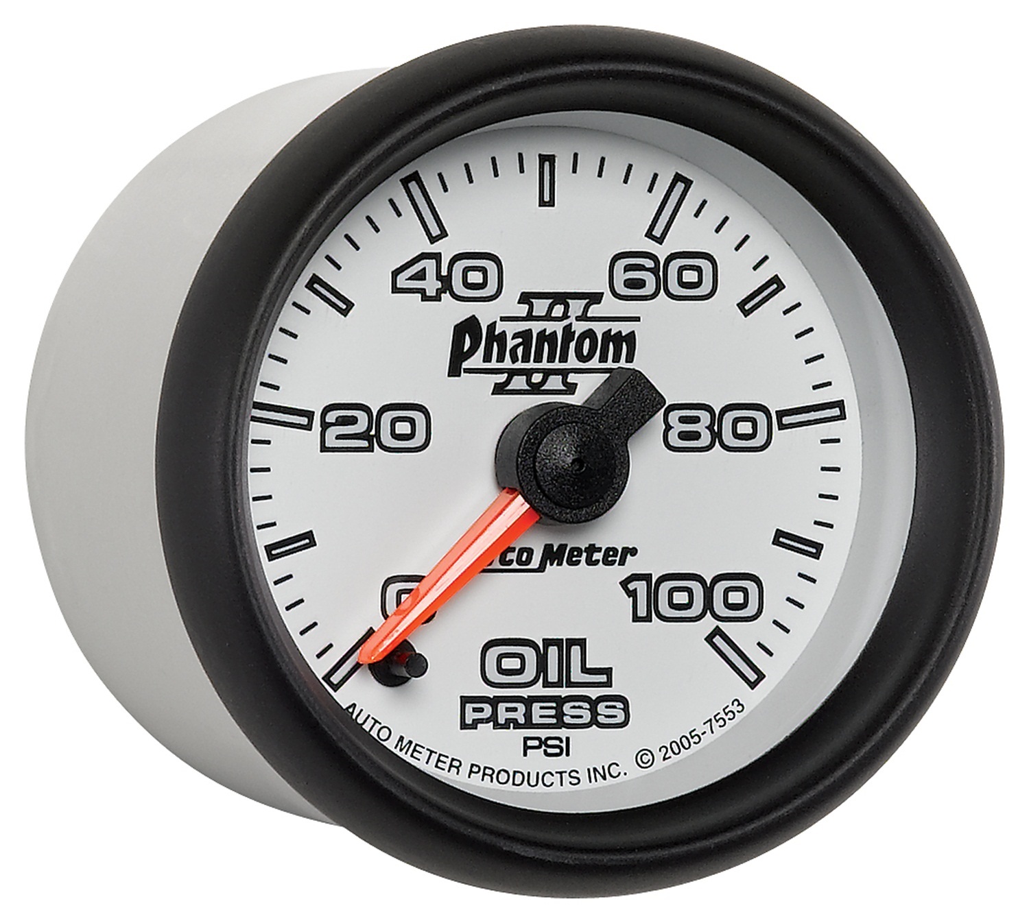 Buy Auto Meter 7553 Phantom II; Electric Oil Pressure Gauge in Rigby, Idaho, United States, for