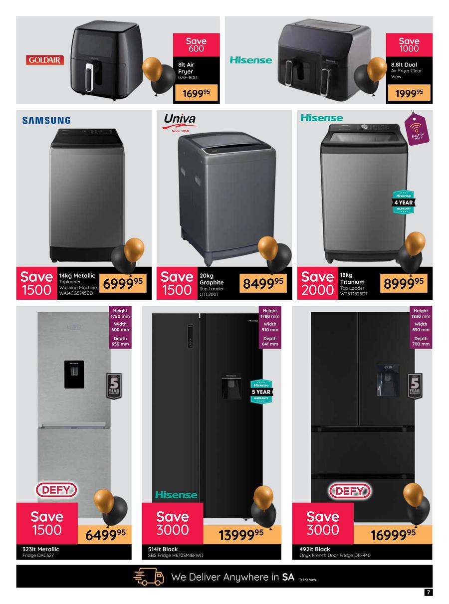 Bradlows & Morkels Black Friday Specials & Deals 2024