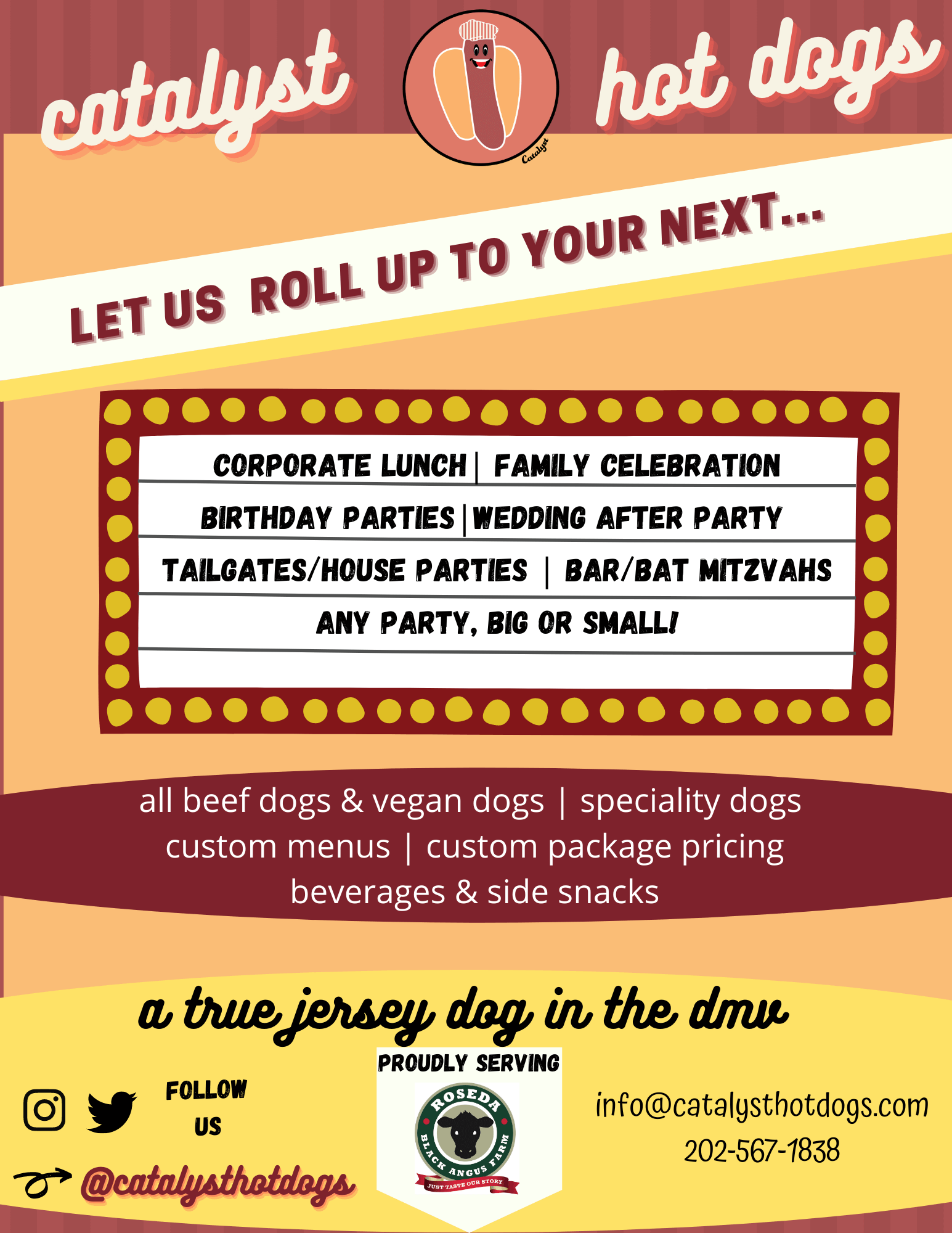 Book Us Catalyst Hot Dogs