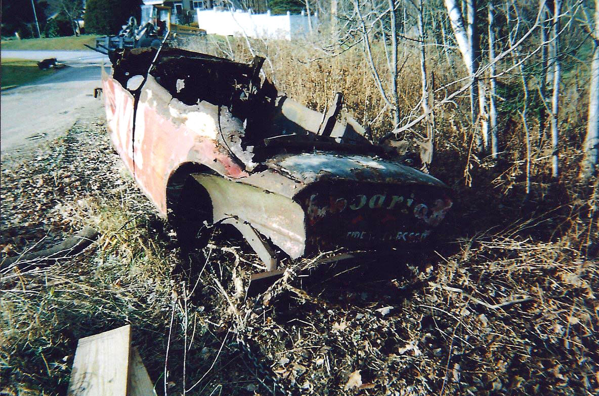 GHOSTS OF RACE CARS PAST Remnants of Cars That Can Still Be Found