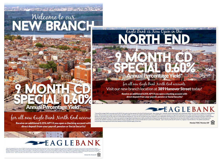 Eagle Bank North End Branch Opening Catchfire Creative