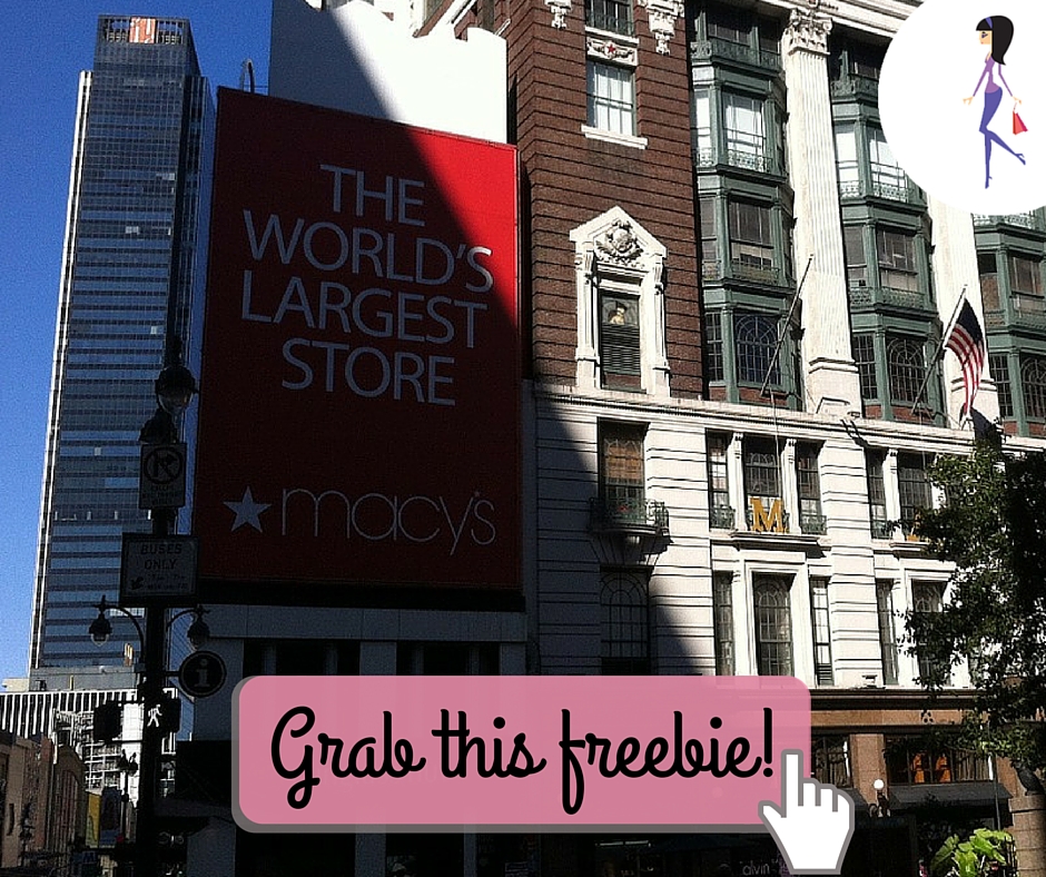 Macy's Coupon 20 Off CatchyFreebies