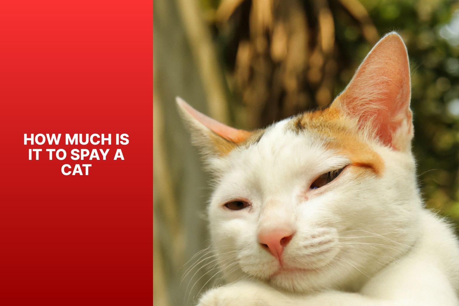 How Much Does It Cost to Spay a Cat? A Comprehensive Guide All about Cats
