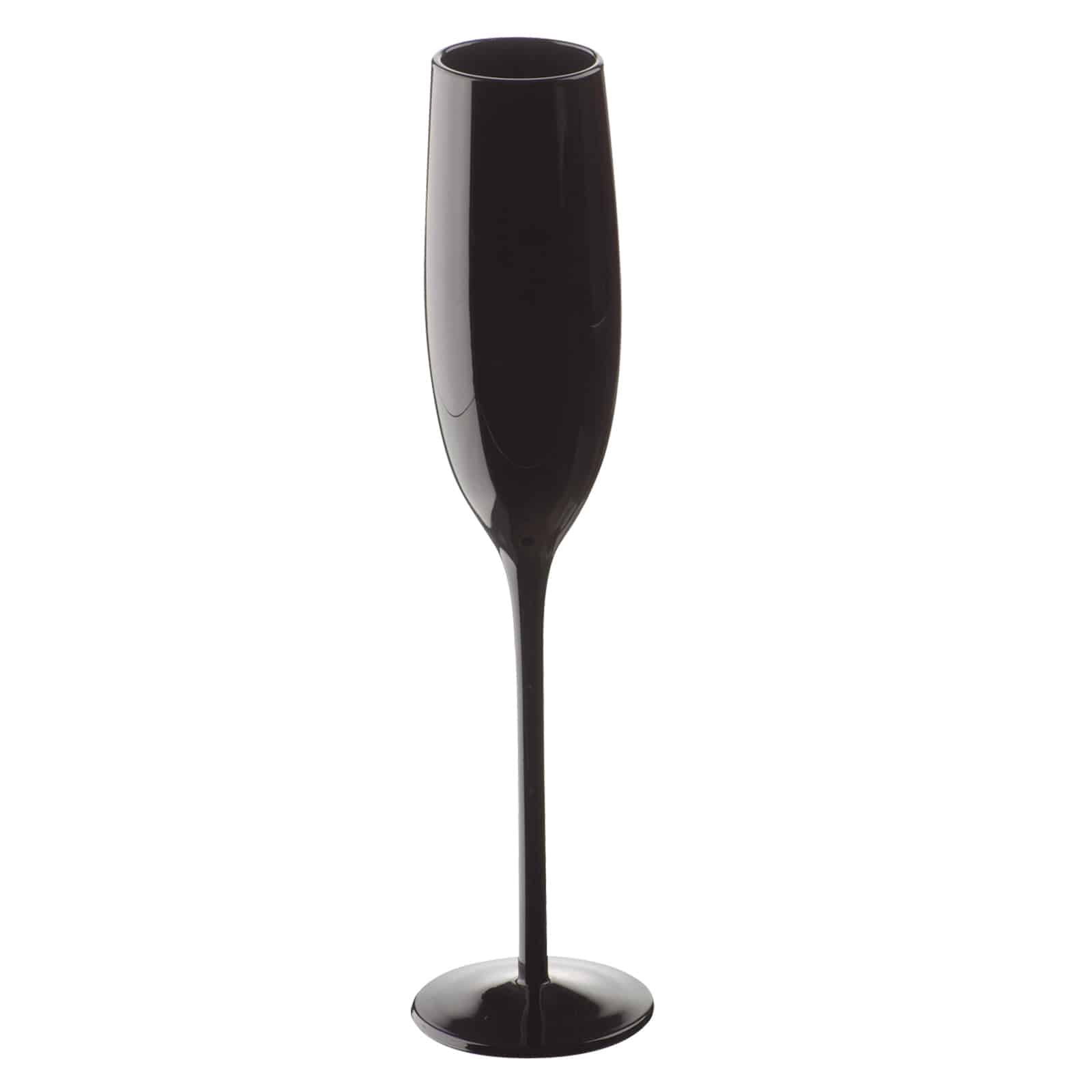 Midnight Black Champagne Flute 20cl Cater Supplies Direct