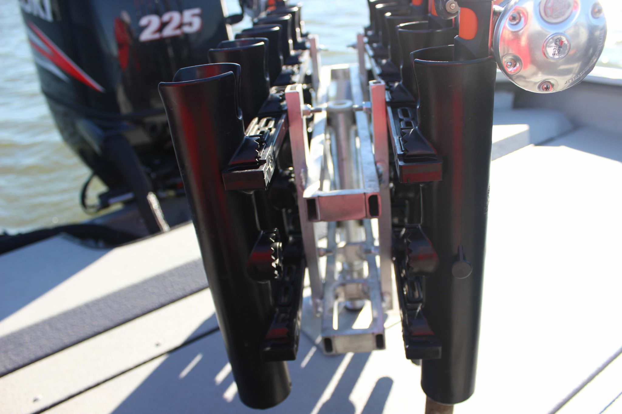 Vertical Fishing Rod Rack For Boats DIY, Simple, Portable