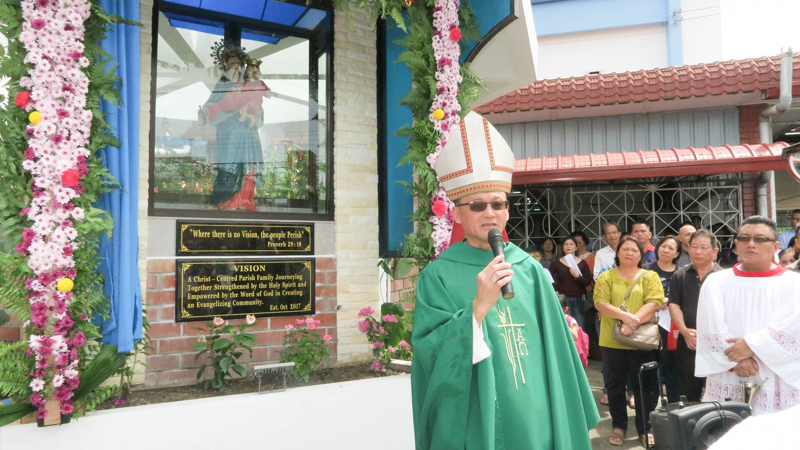 KK prelate launches Tg Aru parish vision and mission Catholic