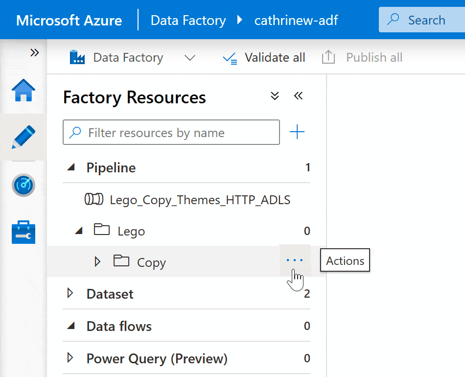Pipelines in Azure Data Factory Cathrine Wilhelmsen