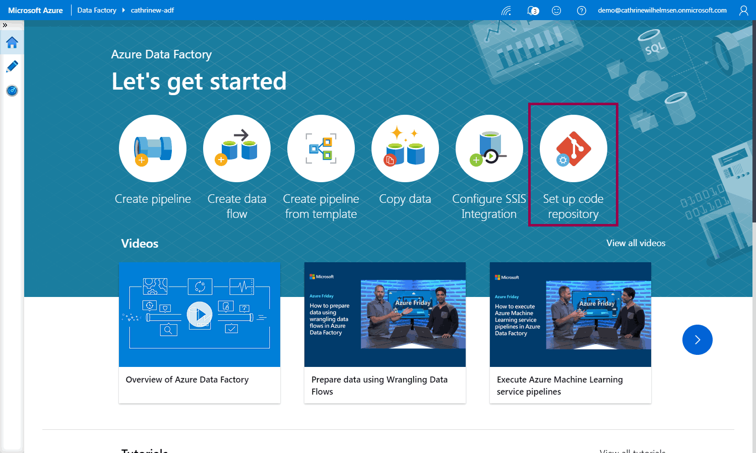 Source Control in Azure Data Factory Cathrine Wilhelmsen