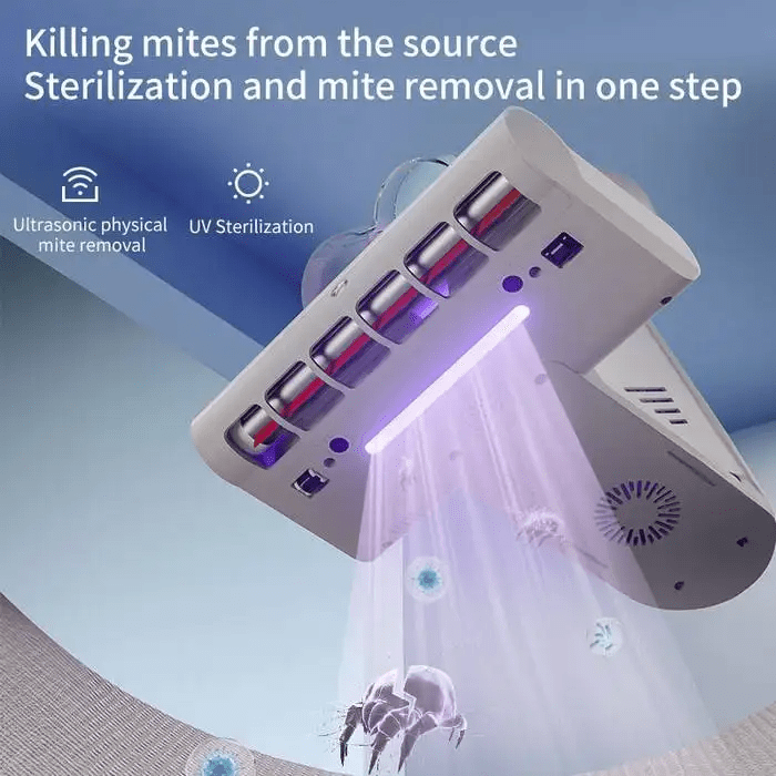 Powerful Suction Low Noise Household Electric Mite Control Instrument