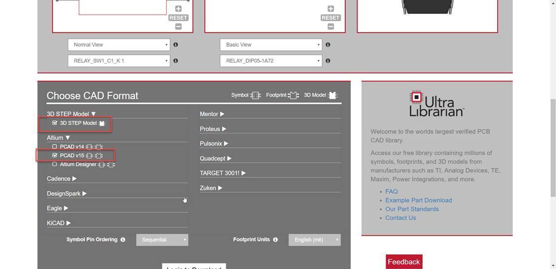 Hot Tip Import SOLIDWORKS PCB Library from Ultra Librarian