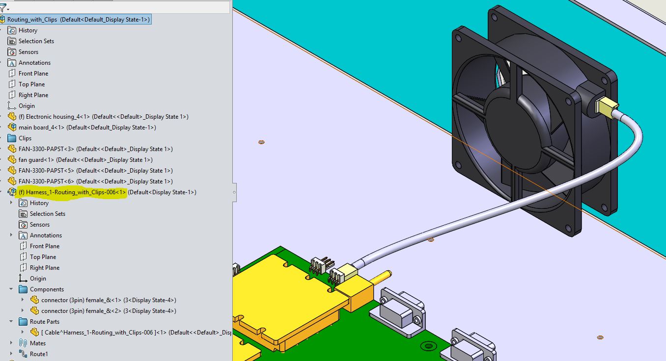 How to Create a SOLIDWORKS Electrical Route