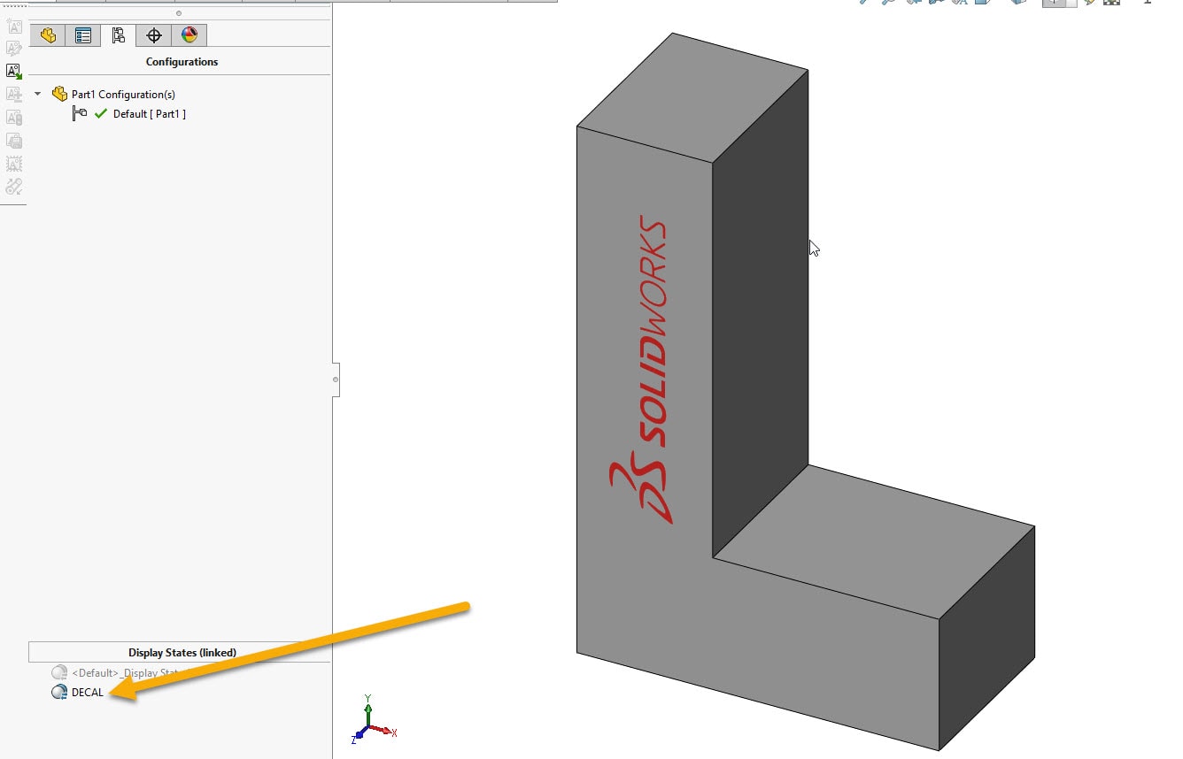 SOLIDWORKS Display A Decal On A 2D Drawing With Style
