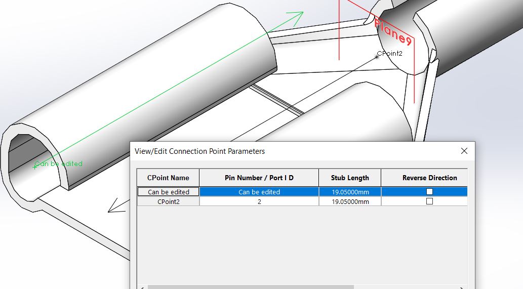 SOLIDWORKS 2020 What’s New Create Multiple Connection Points