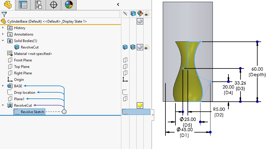 SOLIDWORKS Design Library Custom Library Features Computer Aided