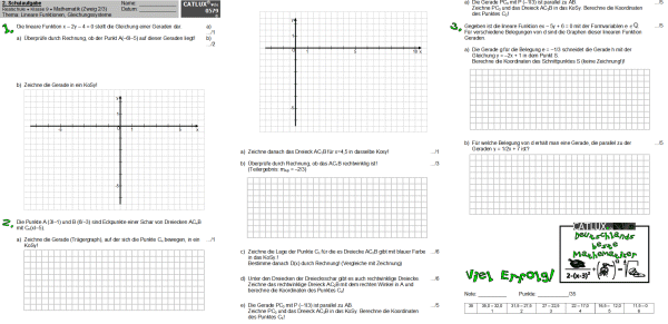 Schulaufgaben Realschule Klasse 9 Mathematik Catlux