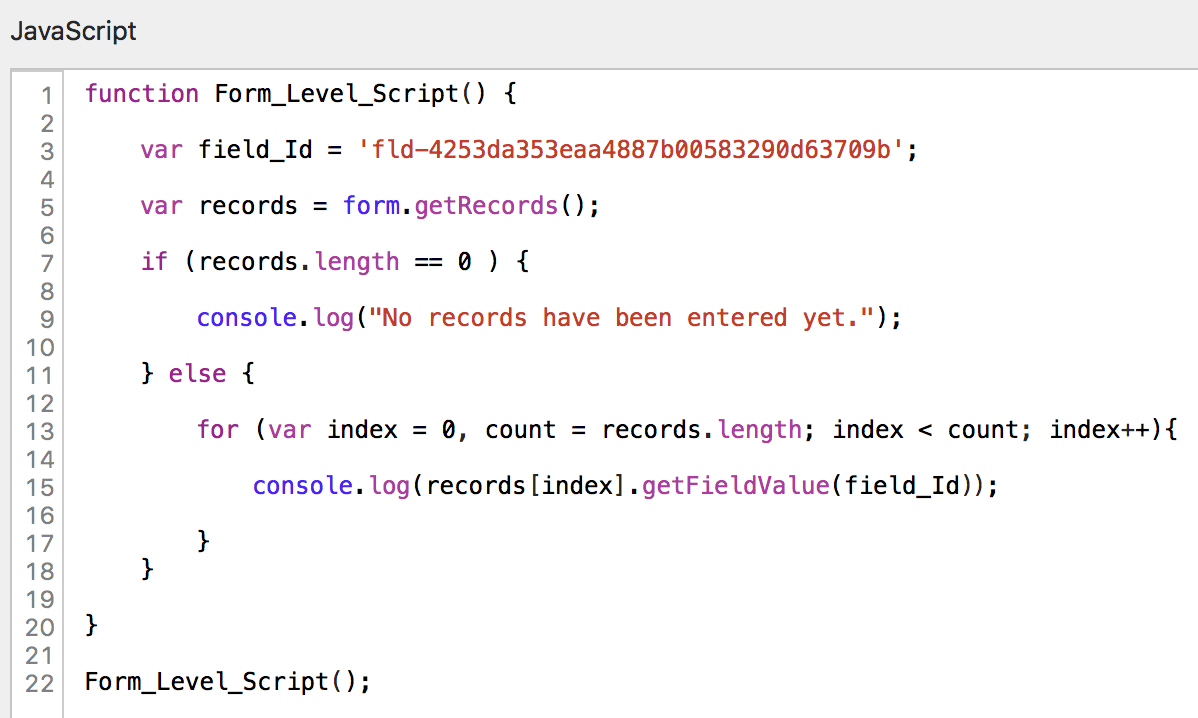 Section 9 Review, Tap Forms JavaScript Scripting 101
