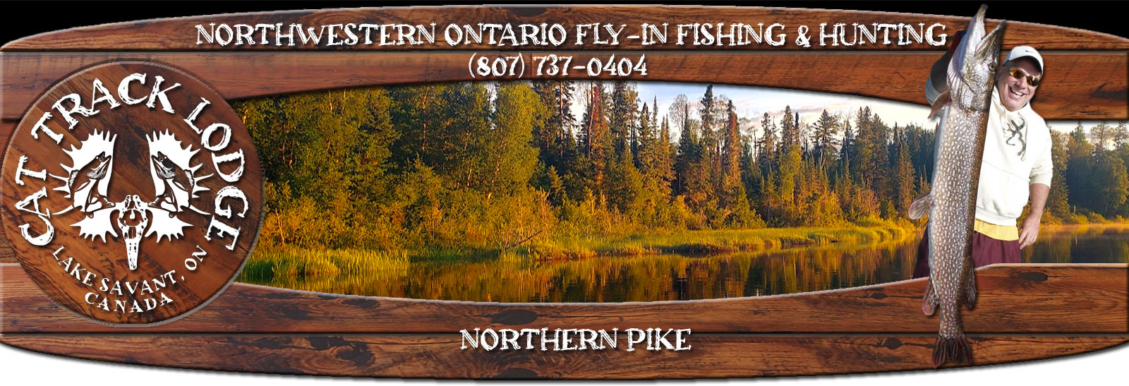 Lake Savant Ontario Walleye Fishing Cat Track Lodge