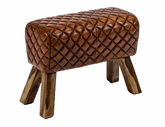 Diamond Stitch Stool Medium Caulders Garden Centres