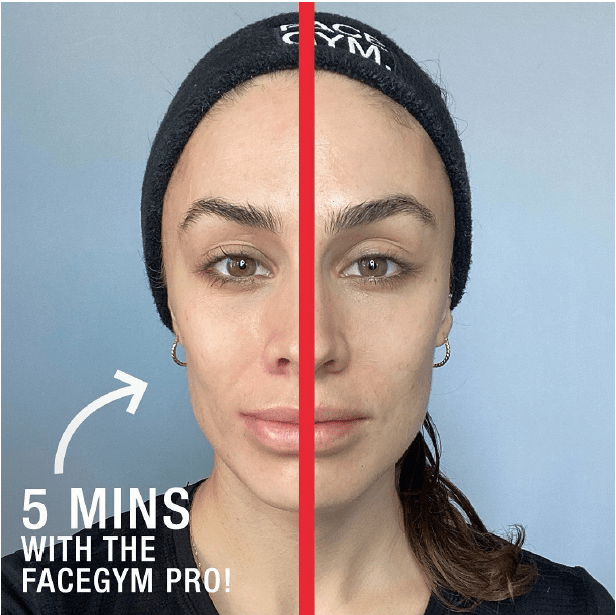 I Used FaceGym’s Sculpting Device/ The FACEGYM Pro For a Week and Now I