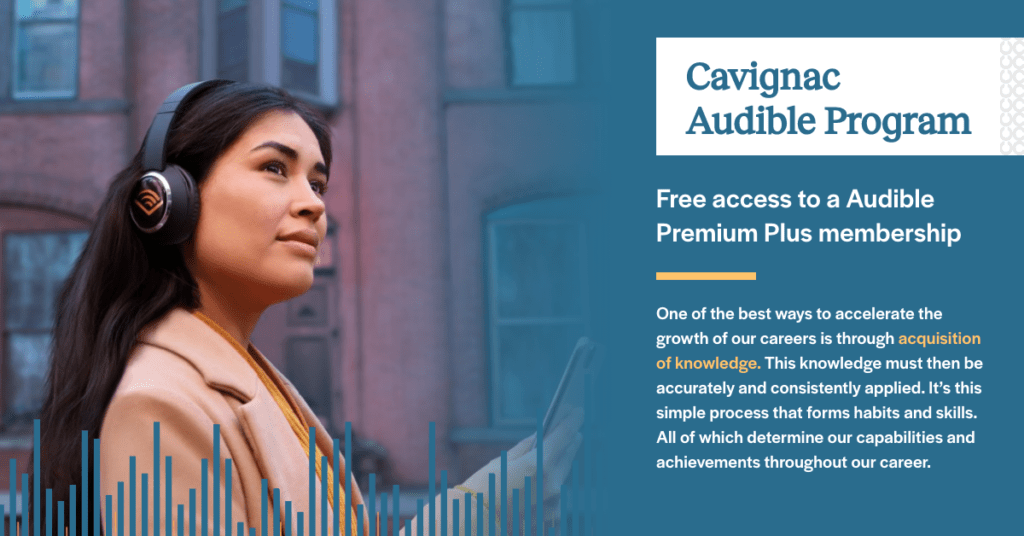 Cavignac's Newest Employee Benefit Audible Cavignac