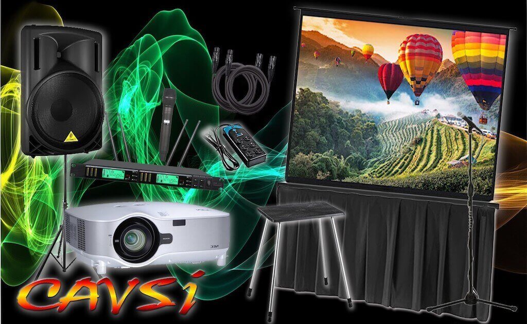 Need a Projection Screen rental in Aventura FL? CAVSI