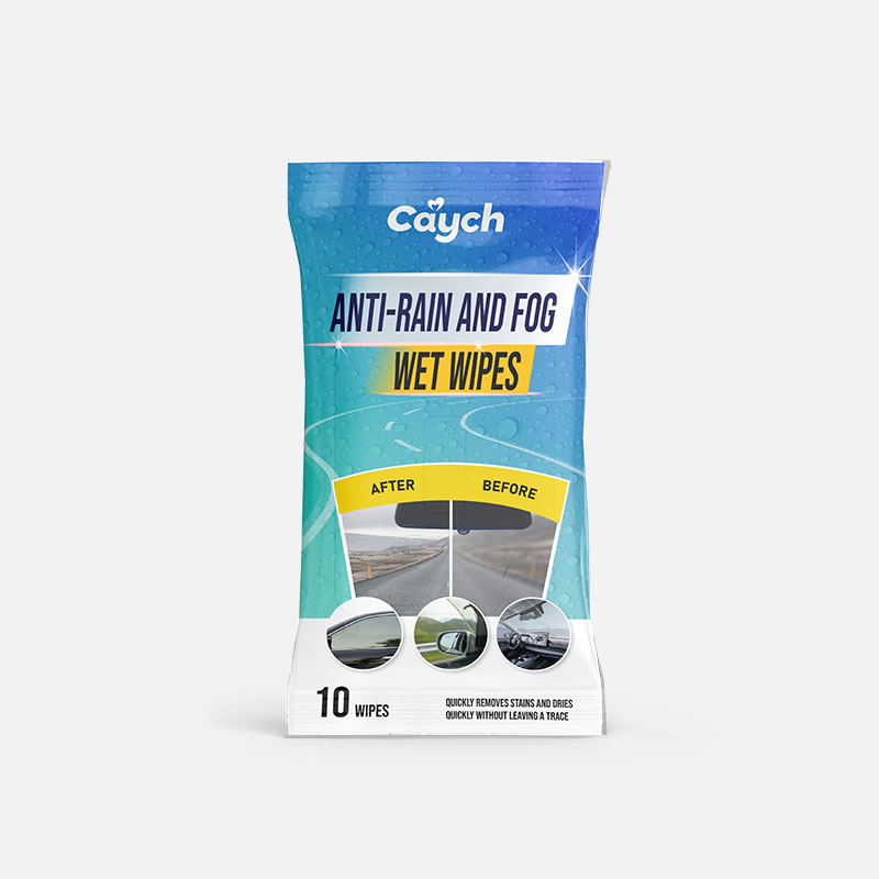 Car Glass Rainproof Wet Wipes Caych