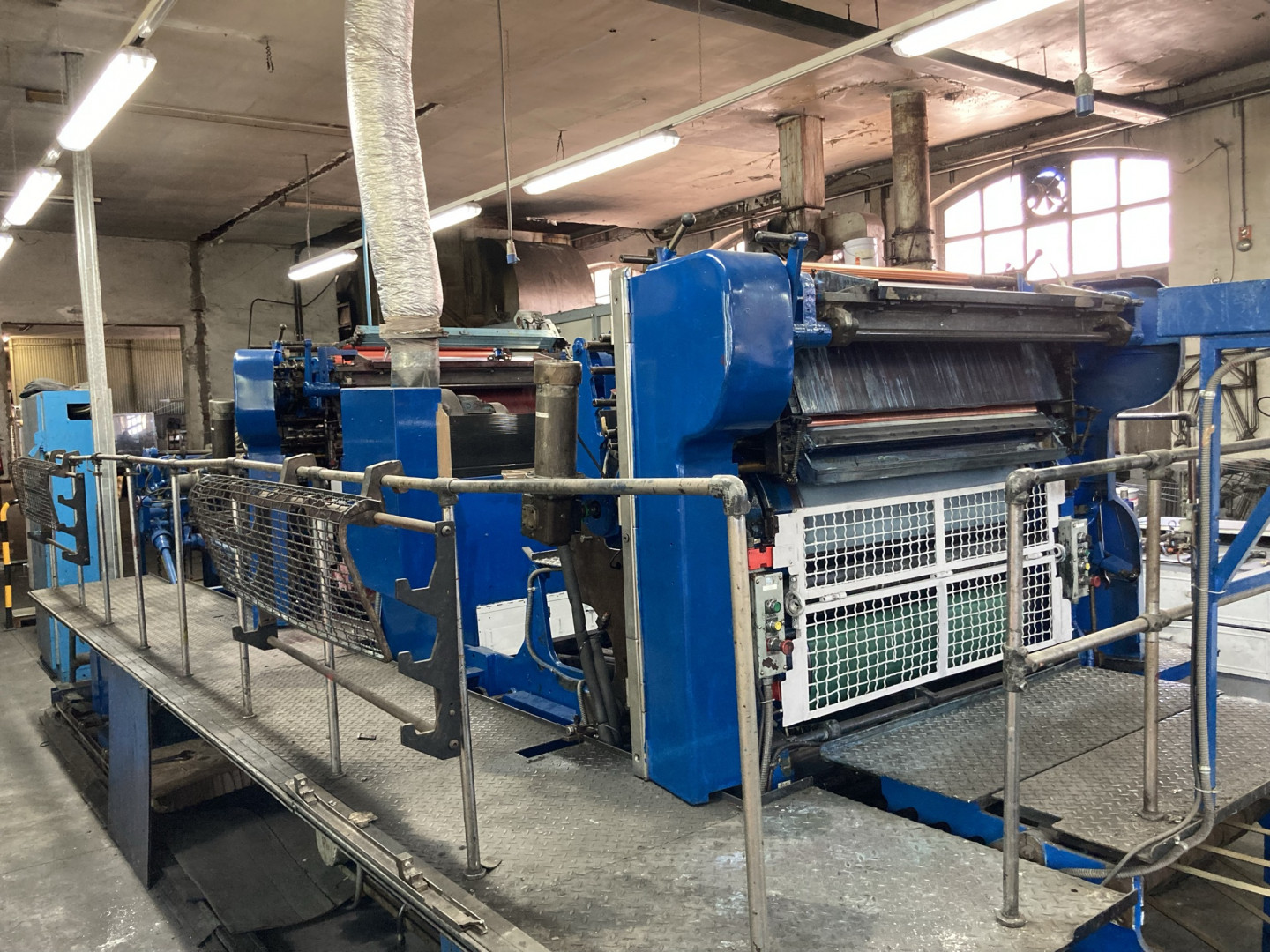 Crabtree Marquess 4036 tandem UV printing line Cazander