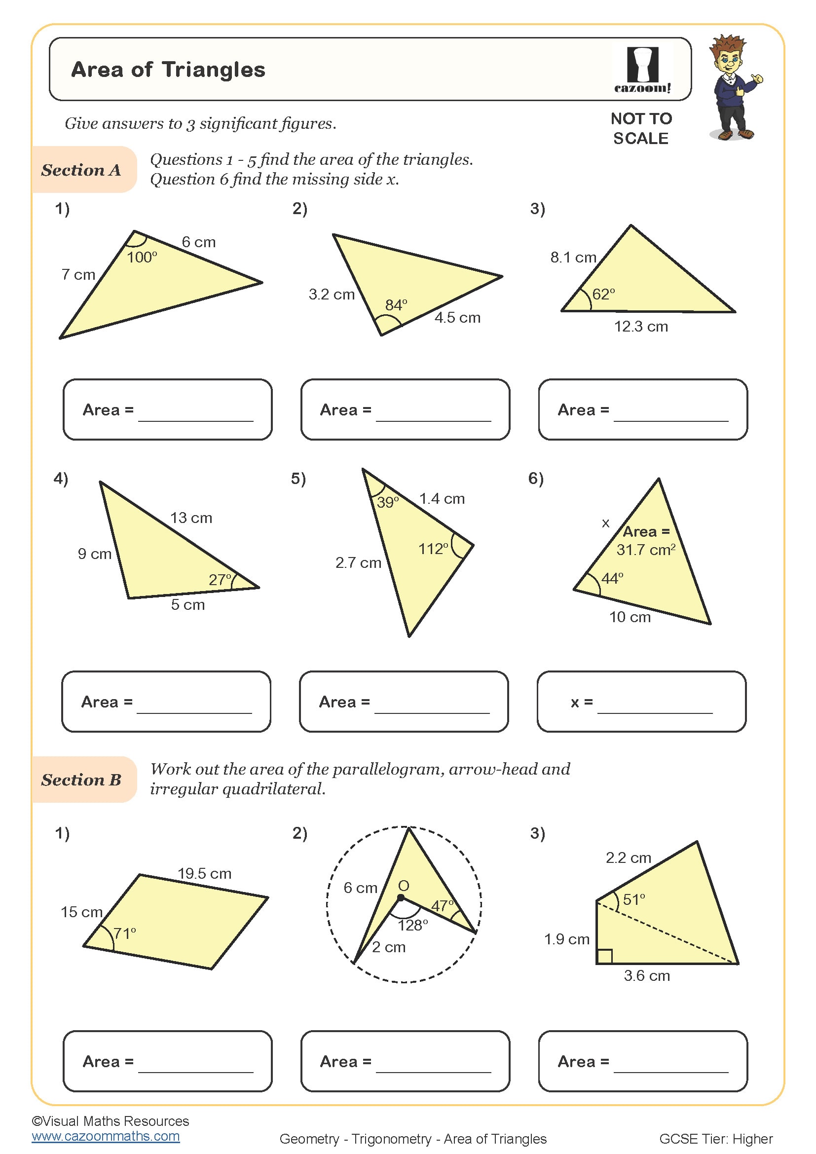 Maths Worksheets | Ks3 & Ks4 Printable Pdf Worksheets