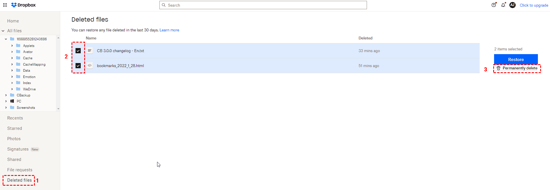 How to Delete Files from Dropbox on Windows/Mac/Android/iPhone