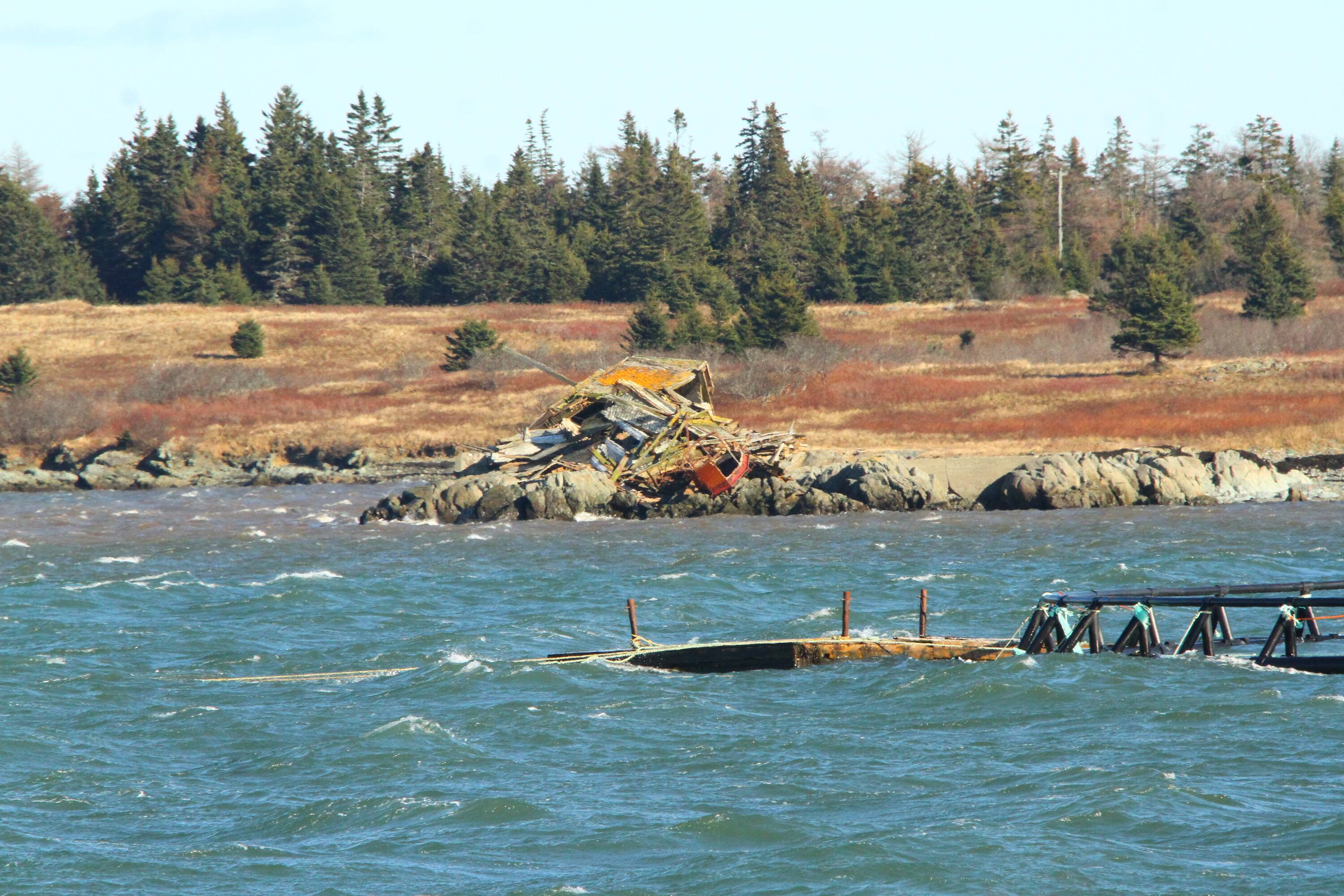 CBC.ca Shift Ross Island Lighthouse gone