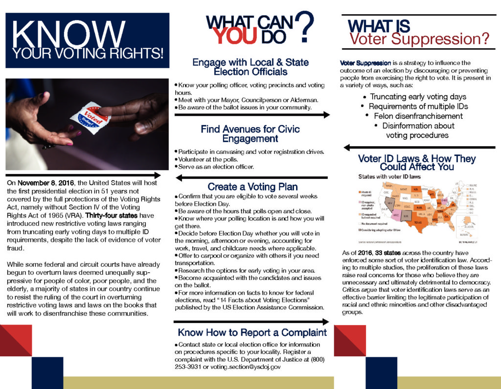 Voting Rights Toolkit » Publication » Congressional Black Caucus Foundation » Advancing the