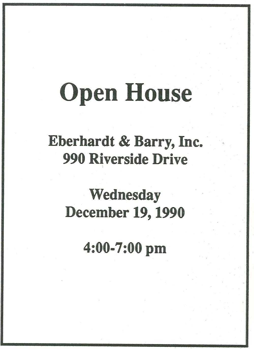 History Coldwell Banker Commercial Eberhardt & Barry
