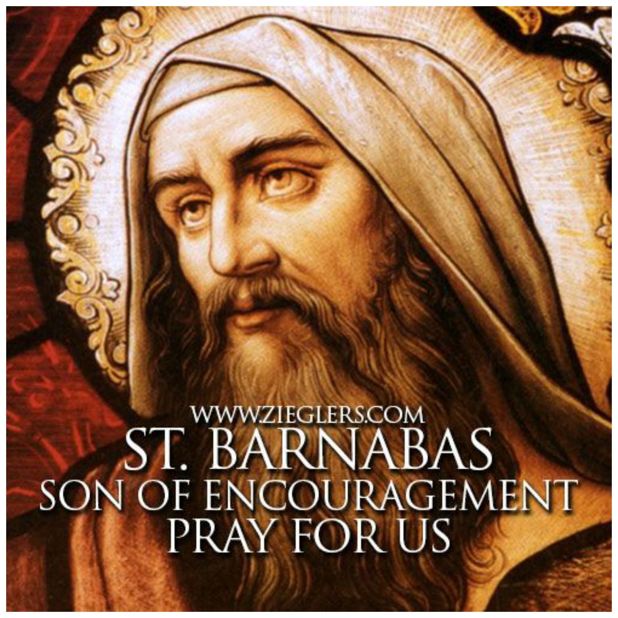 11 มิถุนายน ระลึกถึงนักบุญ บาร์นาบัส อัครสาวก (St Barnabas, Apostle