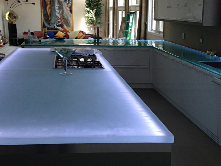 Kitchen Glass Countertop Practical Glass Solution CBD Glass