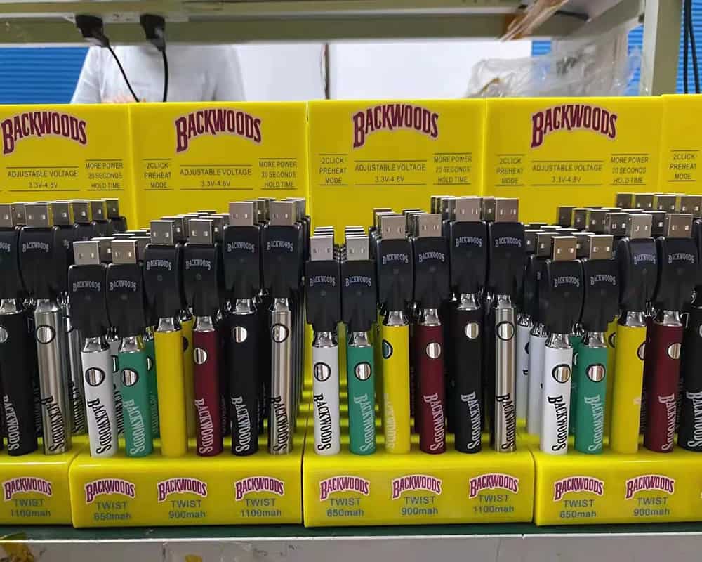 CBD 1100mAh Backwoods Cartridges Batteries Charger Kit for Cartridges